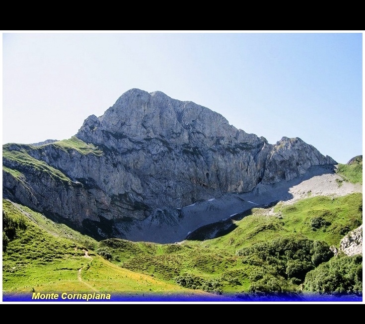 monte cornapiana dal sentiero dei fiori